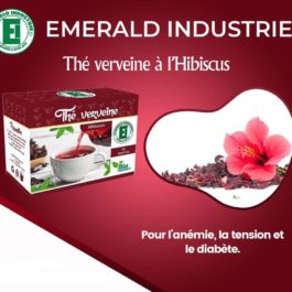Thé verveine a l’hibiscus Emerald industrie